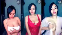 Cantik Banget, Toge Montok Goyang Mangga Live Bikin Ngaceng.