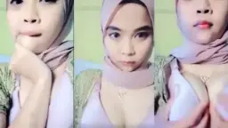 Jilbab Lepas, Bh Terbuka, Langsung Tegang Maksimal