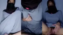 Ukhti Nina Bukak Hijab Colmek Sampai Tembus 9