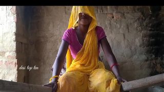 Desi Istri India Digebuk Suami Pakai Sari Kuning Seksi