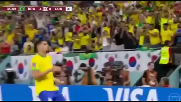 Brasil Ngewe Bokong Korea Selatan Merem Melek, Empat Kali Berturut-turut Tanpa Ampun.