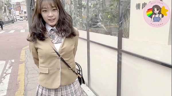 香港av女郎macy Chan，情慾自主嘅肉食女神，廣東話激戰冬日愛戀韓國篇，着住韓式校服任你玩，濕到爆！