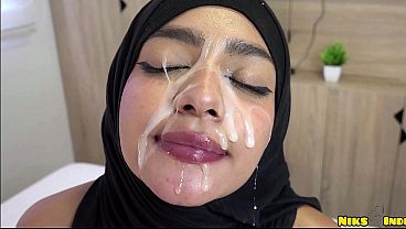 Hijab Cewek Abg Muslim Digebukin Keras Sampe Penuh Air Mani