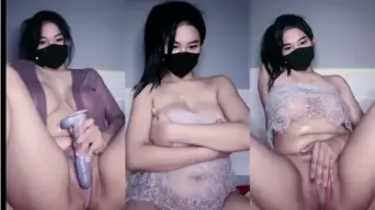 Miss Safira, Badan Mulus Dilumuri Minyak, Langsung Dikobel-kobel Sampe Meki Basah Kuyup.
