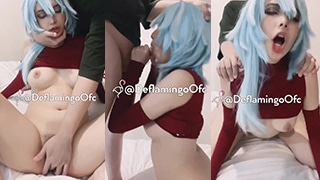 Ngentotin Nana Chan Pake Kostum Eula, Crot Sampe Basah Kuyup