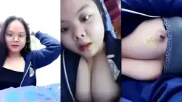 Bocil Chindo Montok Goyang-goyang Toket Di Live, Bikin Ngaceng!