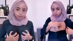 Hijab Ngerasain Banget Nikmatnya Toket Diremas-remas.