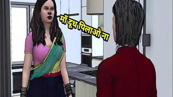 Ibu Tiri India Desi Digebukin Sama Anak Tiri, Suara Hindi Panas Bikin Makin Liar